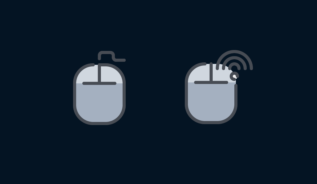 wireless mouse vs wired mouse